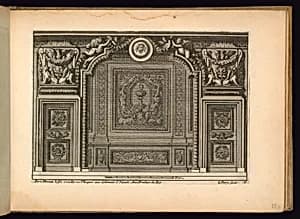 Alcove Design by Jean Le Pautre, French, 1618–1682