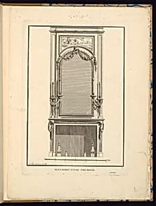 ÉLEVATION D’UNE CHEMINÉE by A. Le Canu, French, active 1746 – 1768