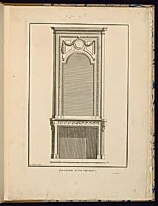 ÉLEVATION D’UNE CHEMINÉE by A. Le Canu, French, active 1746 – 1768