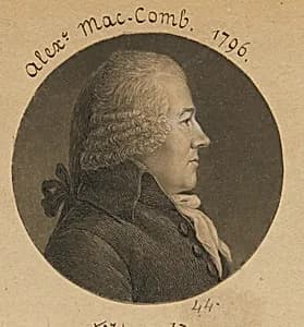 Alexander Macomb by Charles Balthazar Julien Févret de Saint-Mémin, 12 Mar 1770 - 23 Jun 1852
