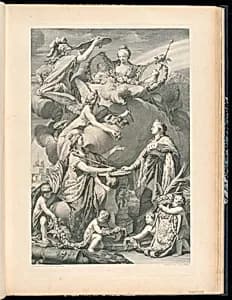 Allegorial Frontispiece by René-Michel Slodtz, French, 1705–1764