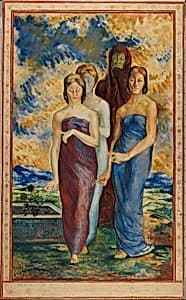 Allegorical Figures by René Piot, French