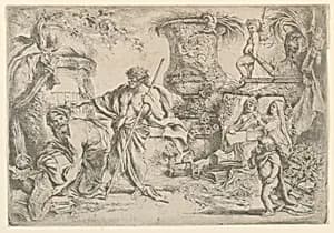 Allegory of Transience by Giovanni Benedetto Castiglione, Italian, 1609–1664
