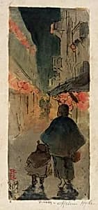 Alley in Chinatown by Helen Hyde