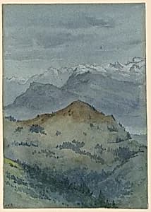 Alps by Arnold William Brunner, American, 1857–1925