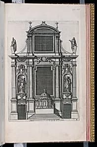 Altar Design by D. Antoine Pierretz, French, active 1647