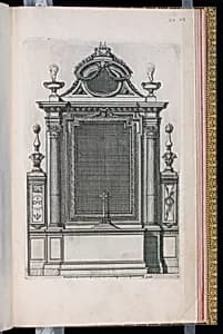 Altar Design by D. Antoine Pierretz, French, active 1647