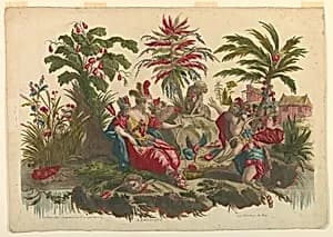 America by Alexis Peyrotte, French, 1699–1769