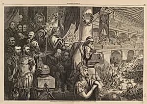Amphitheatrum Johnsonianum by Thomas Nast, 27 Sep 1840 - 7 Dec 1902