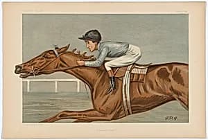 An American Jockey by Godfrey Douglas Giles, 1857 - 1941