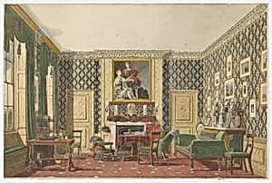 An Interior by Mary Ellen Best, 1809 – 1891