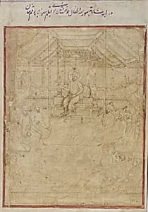 Ancestral Timurid group by Unknown