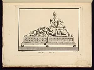Andiron (Firedog) Design by Jean François Forty, active 1775 – 1790