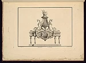 Andiron (Firedog) Design by Jean François Forty, active 1775 – 1790
