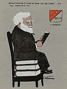 Andrew Carnegie by Carlo de Fornaro, 1871 - 1949