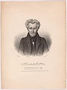Andrew Jackson by Albert Newsam, 20 May 1809 - 20 Nov 1864