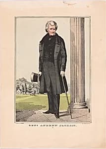 Andrew Jackson by Nathaniel Currier, 27 Mar 1813 - 20 Nov 1888