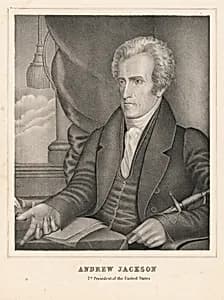 Andrew Jackson by Nathaniel Currier, 27 Mar 1813 - 20 Nov 1888