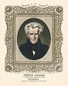 Andrew Jackson by Albert Newsam, 20 May 1809 - 20 Nov 1864