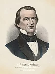 Andrew Johnson by Currier & Ives Lithography Company, active 1857 - 1907