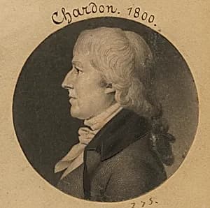 Anthony Chardon by Charles Balthazar Julien Févret de Saint-Mémin, 12 Mar 1770 - 23 Jun 1852