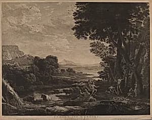 Apollo and Marsias by John Sebastien Miller, German