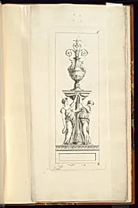 Arabesque Design by Juste-François Boucher, French, 1736 – 1782