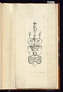 Arabesque Design by Juste-François Boucher, French, 1736 – 1782