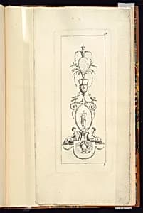Arabesque Design by Juste-François Boucher, French, 1736 – 1782