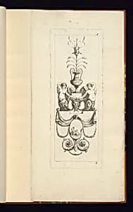 Arabesque Design by Juste-François Boucher, French, 1736 – 1782