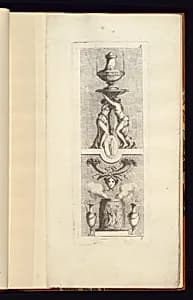 Arabesque Design by Juste-François Boucher, French, 1736 – 1782