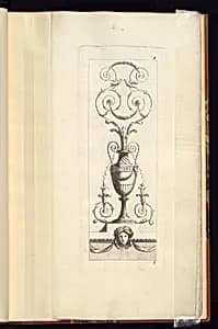 Arabesque Design by Juste-François Boucher, French, 1736 – 1782
