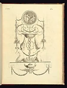 Arabesque Design by Etienne de Lavallée, French, 1735 – 1802