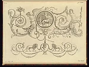Arabesque Designs by Pierre Thomas Le Clerc, French, ca. 1740 - ca. 1796