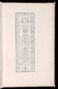 Arabesque Ornament Design by Charles Normand, French, 1765 – 1840