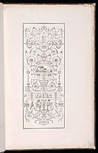 Arabesque Ornament Design by Charles Normand, French, 1765 – 1840