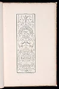 Arabesque Ornament Design by Charles Normand, French, 1765 – 1840