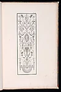Arabesque Ornament Design by Charles Normand, French, 1765 – 1840