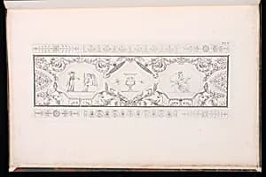Arabesque Ornament Design by Charles Normand, French, 1765 – 1840