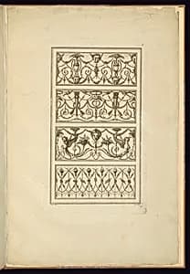Arabesque Ornament Designs by Jean-Baptiste Fay, French, active 1765 – 1790s