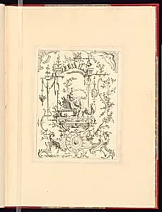 Arabesque Ornament Designs by Claude Gillot, French, 1673–1722
