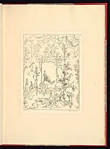 Arabesque Ornament Designs by Claude Gillot, French, 1673–1722