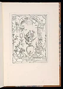 Arabesque Ornament Designs by Claude Gillot, French, 1673–1722