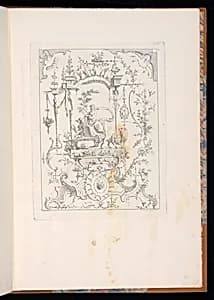 Arabesque Ornament Designs by Claude Gillot, French, 1673–1722