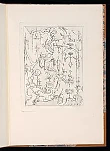 Arabesque Ornament Designs by Claude Gillot, French, 1673–1722