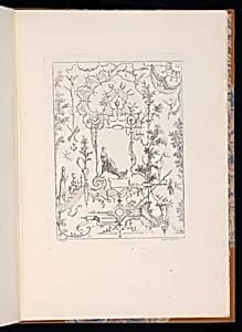 Arabesque Ornament Designs by Claude Gillot, French, 1673–1722