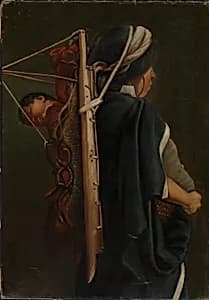 Araucanian Woman by Unidentified (South American?)