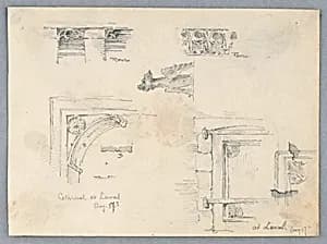 Architectural Details by Arnold William Brunner, American, 1857–1925