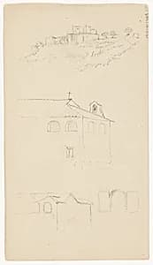Architecture Sketches, Italy by Frederic Edwin Church, American, 1826–1900