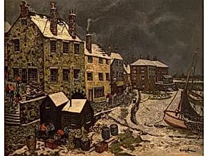 Around the Harbor, Winter, St. Ives